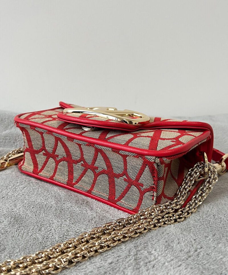 Valentino Small Loco Toile Iconographe Shoulder Bag